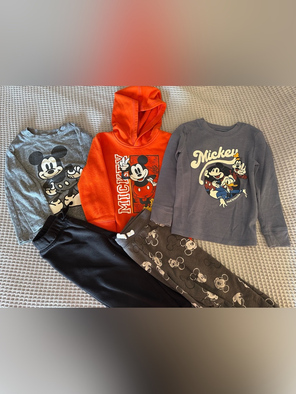 Mickey Mouse themed bundle for boys size 3T
